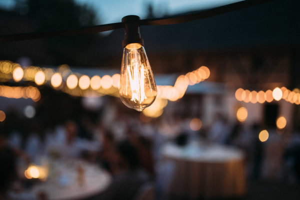 Lichterketten mieten Hochzeit