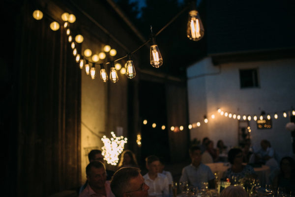 Lichterketten mieten Hochzeit